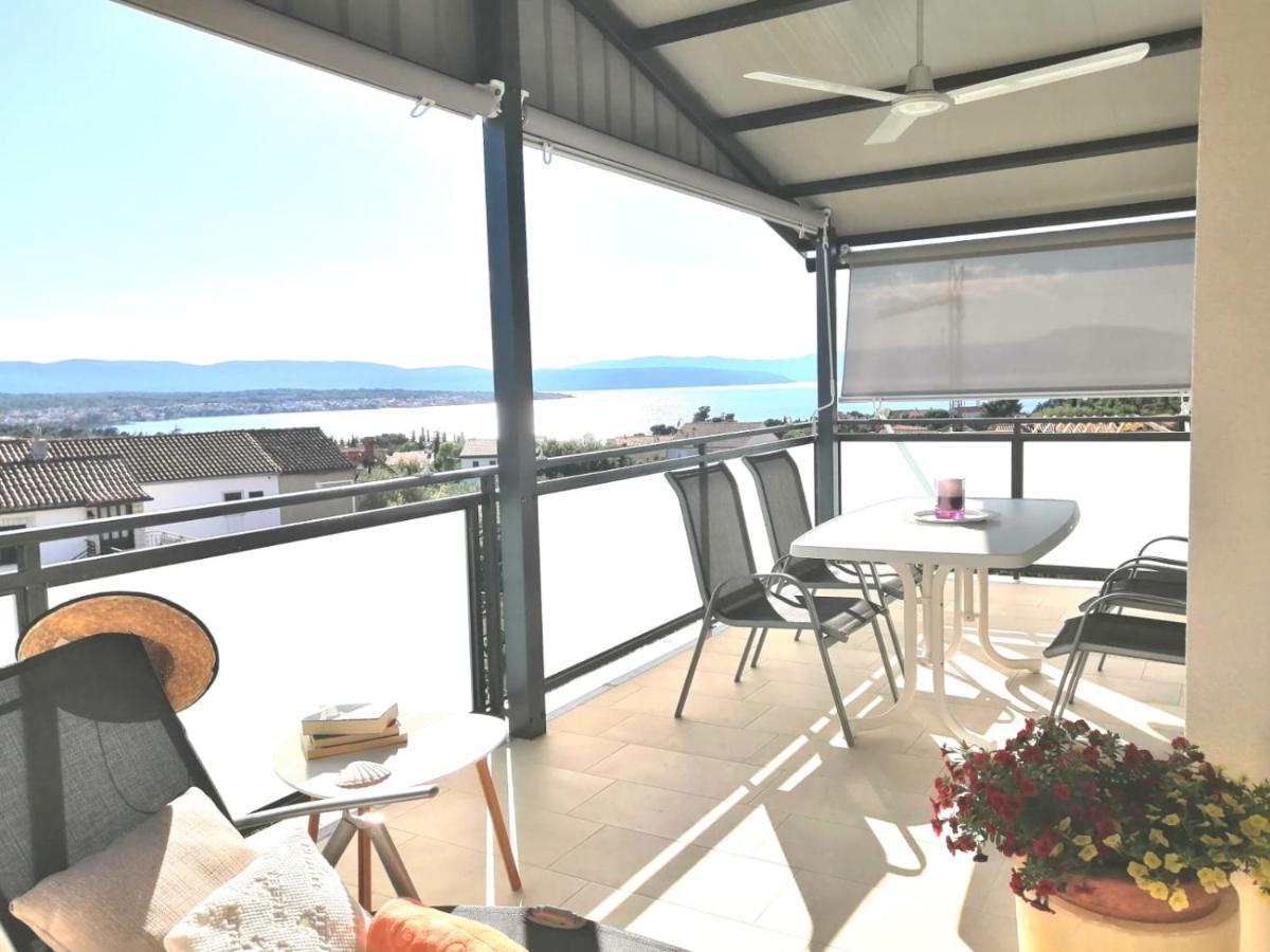 Lovely Sea View House In Malinska Island Krk Εξωτερικό φωτογραφία