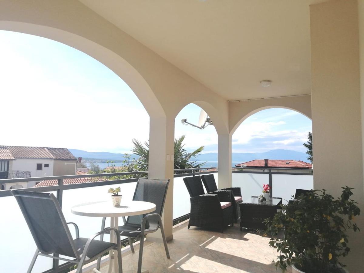 Lovely Sea View House In Malinska Island Krk Εξωτερικό φωτογραφία